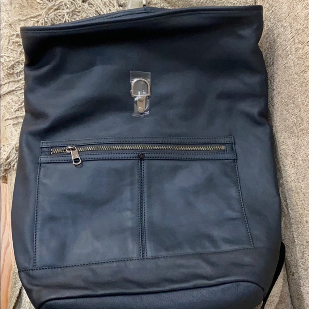 State bags leather smith backpack NWT